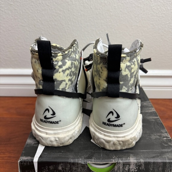 Nike Blazer Mid READYMADE White Size 10.5 - Picture 4 of 10